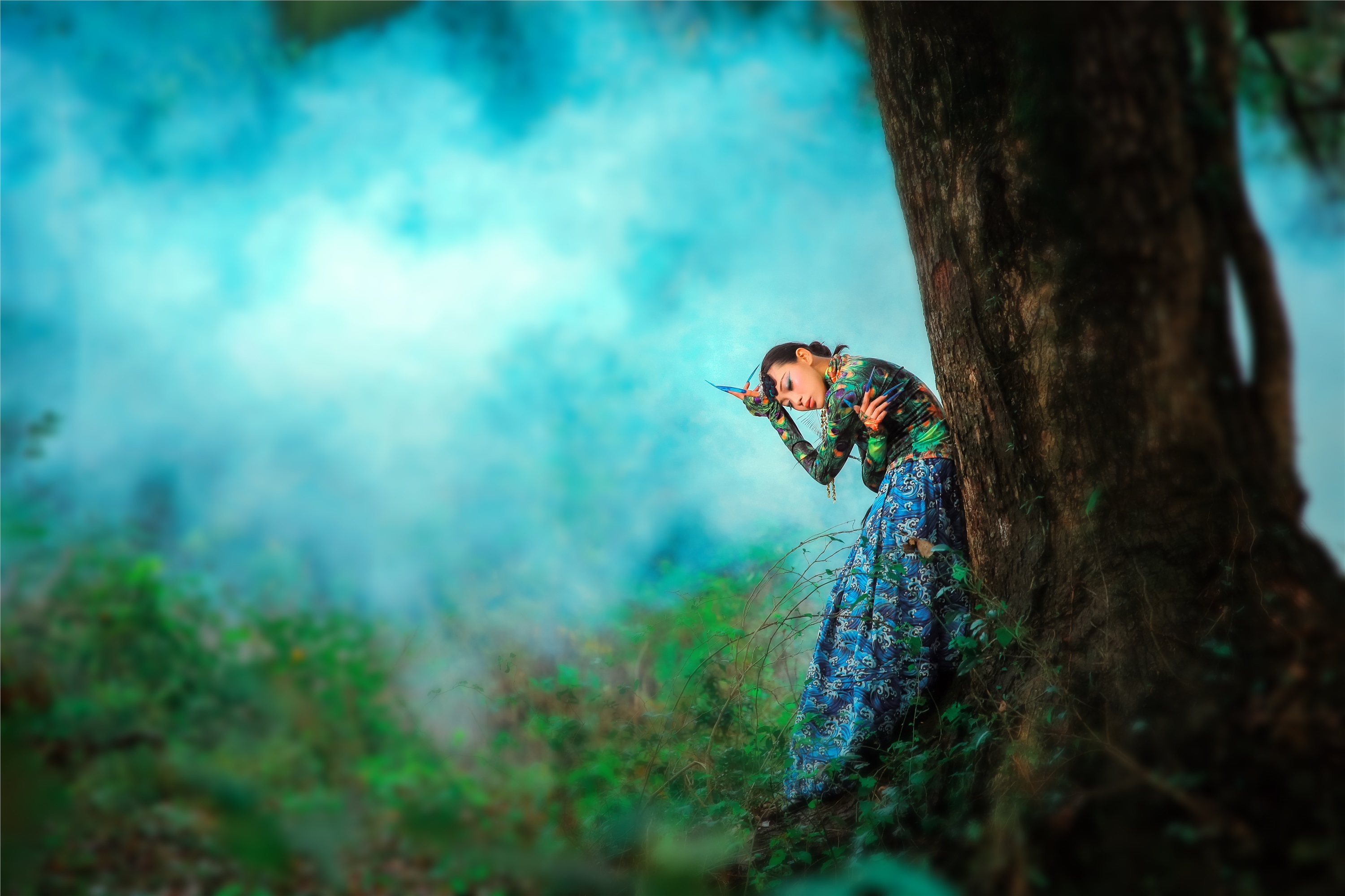 YITUYU艺图语 2021.08.18 孔雀林 青萧